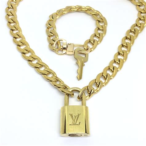 lv lock chain|louis vuitton keychain dupe.